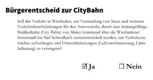 Bürgerentscheid @ Wahllokal